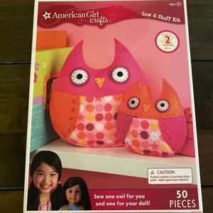 American Girl Crafts - Owl Sew & Stuff Kit - PARTIAL